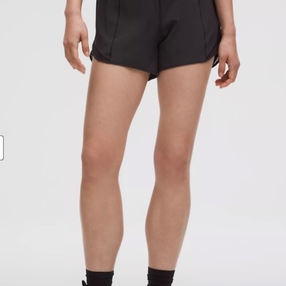 LULULEMON Hotty Hot Shorts 4in Lined in Size 8Tall - Picture 4 of 8